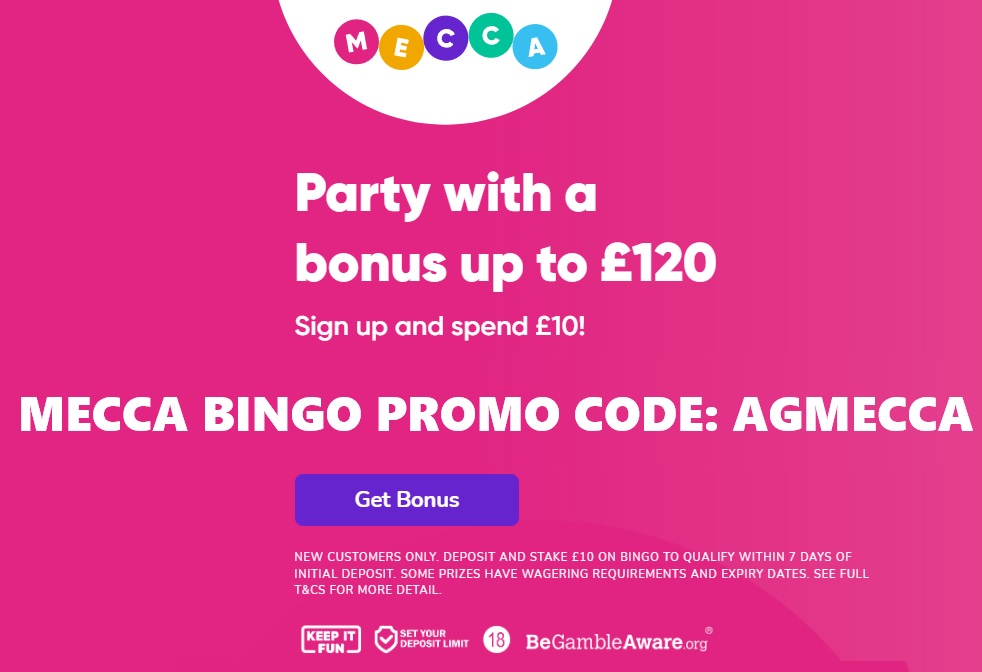 mecca bingo bonus code