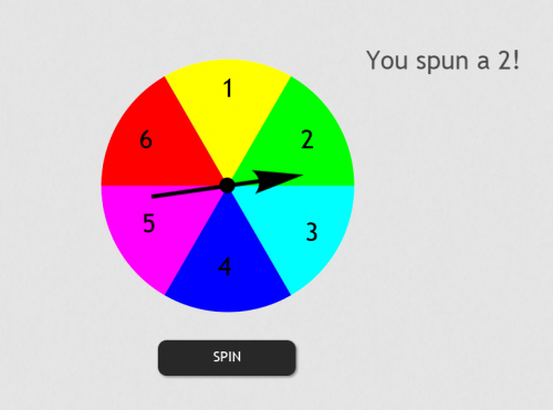 arrow spinner online