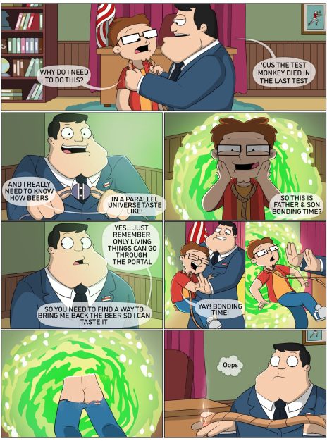 comic porn american dad