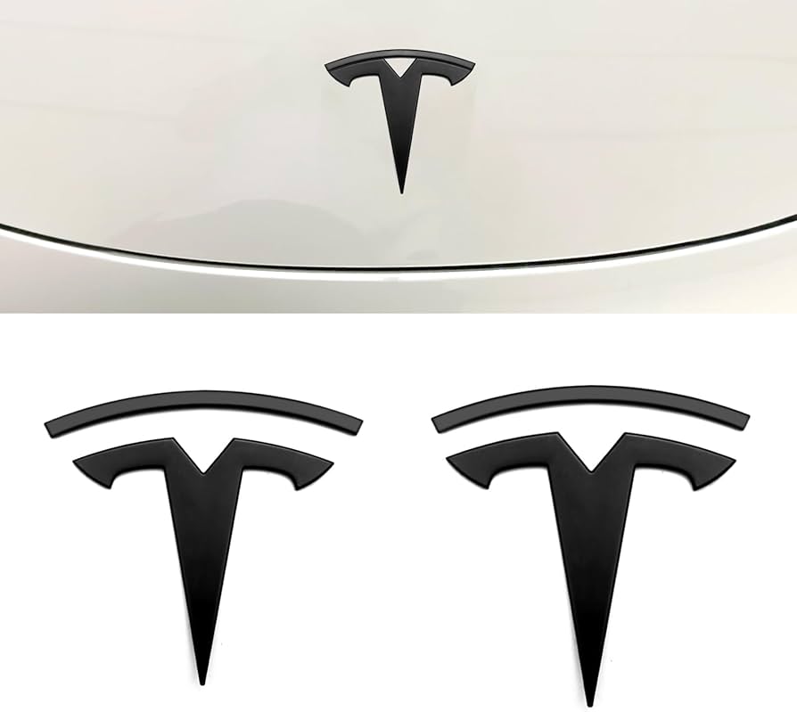 tesla model 3 emblem