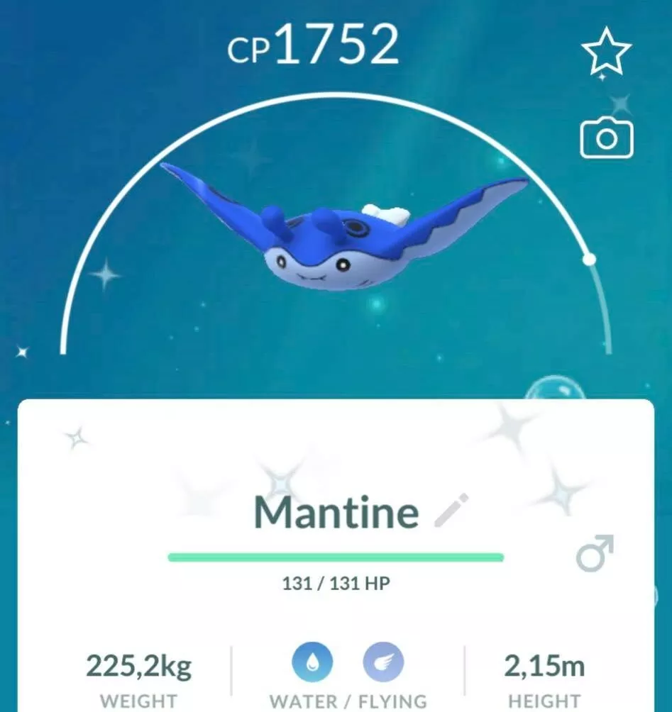 shiny mantine