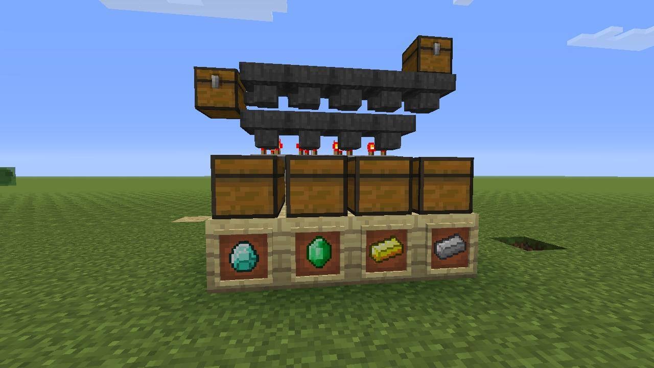 minecraft automatic sorter