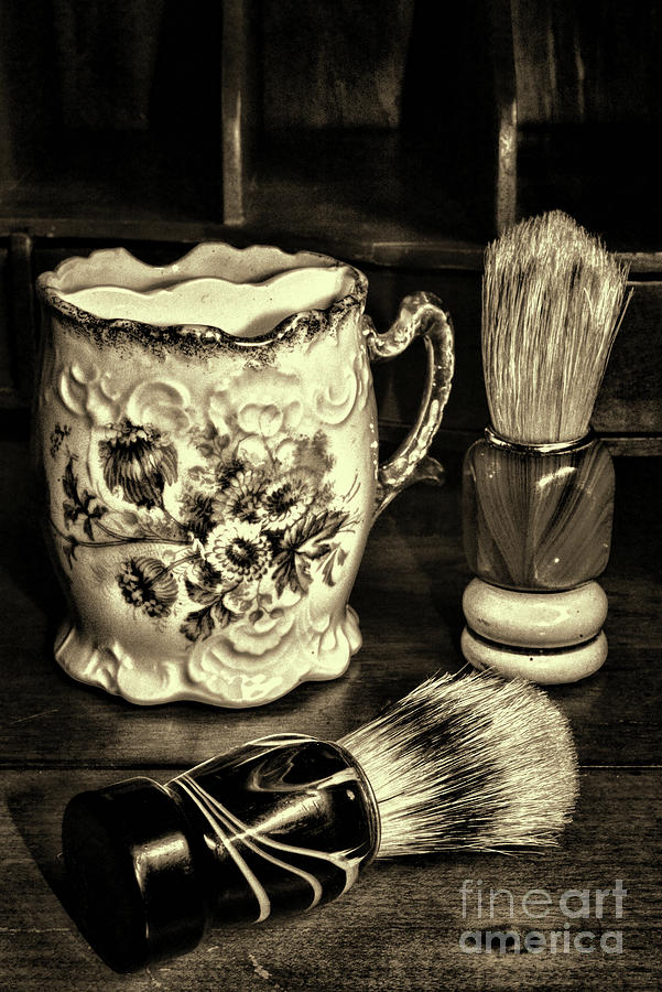 vintage shaving mugs