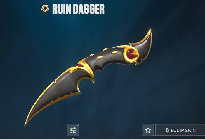 valorant ruin dagger account