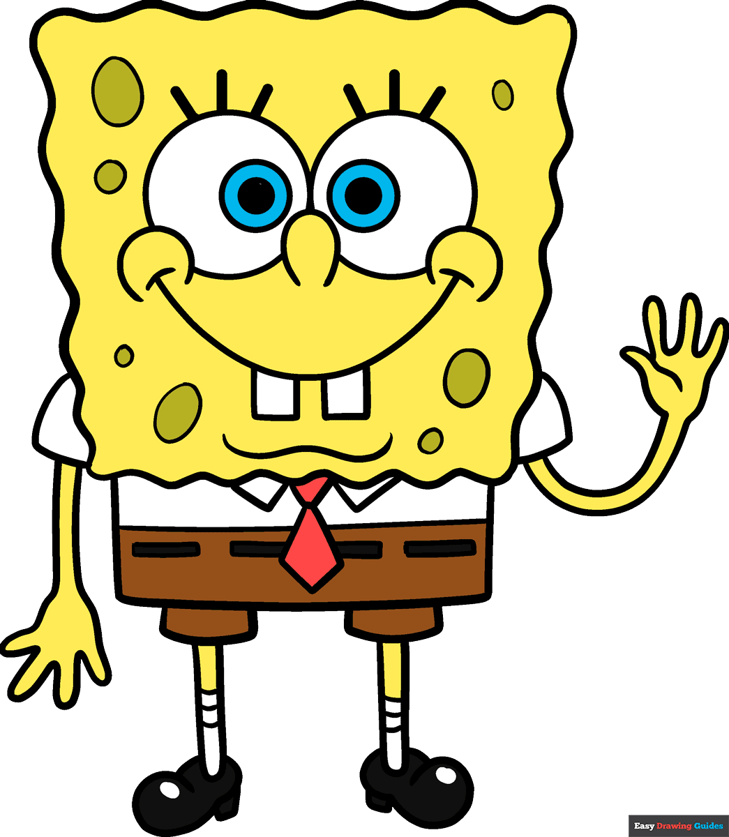 drawings of spongebob