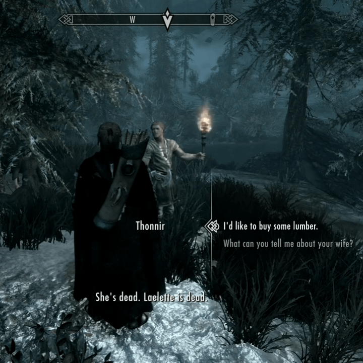 skyrim buying lumber