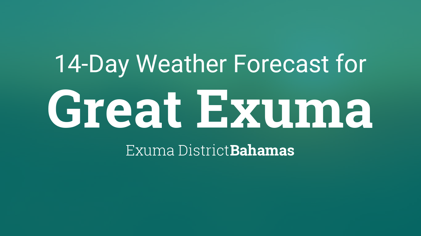 weather exuma the bahamas