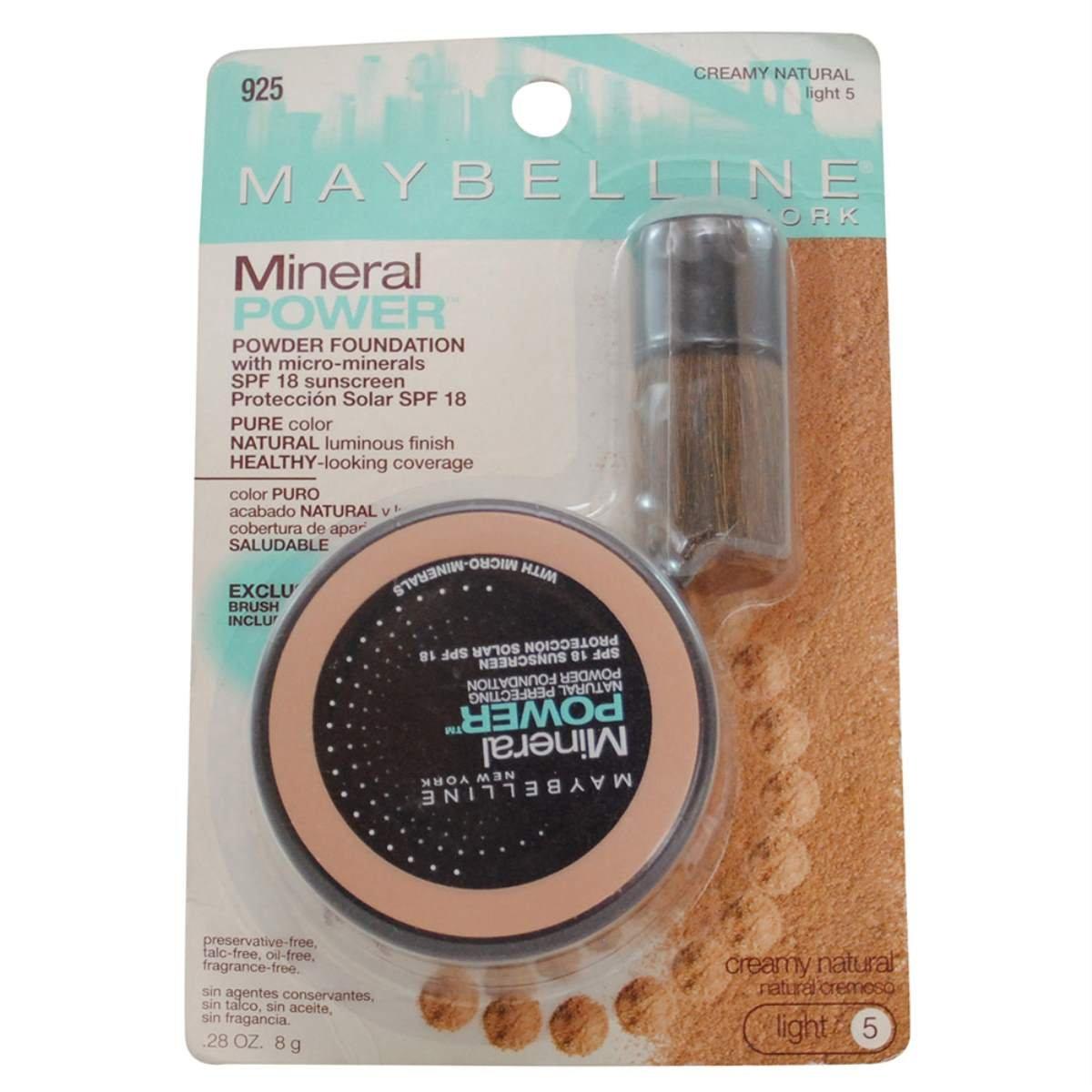 maybelline mineral power powder foundation