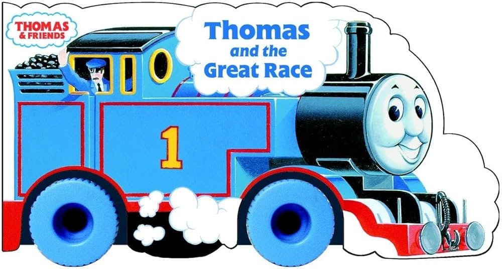 thomas and friends the great race book