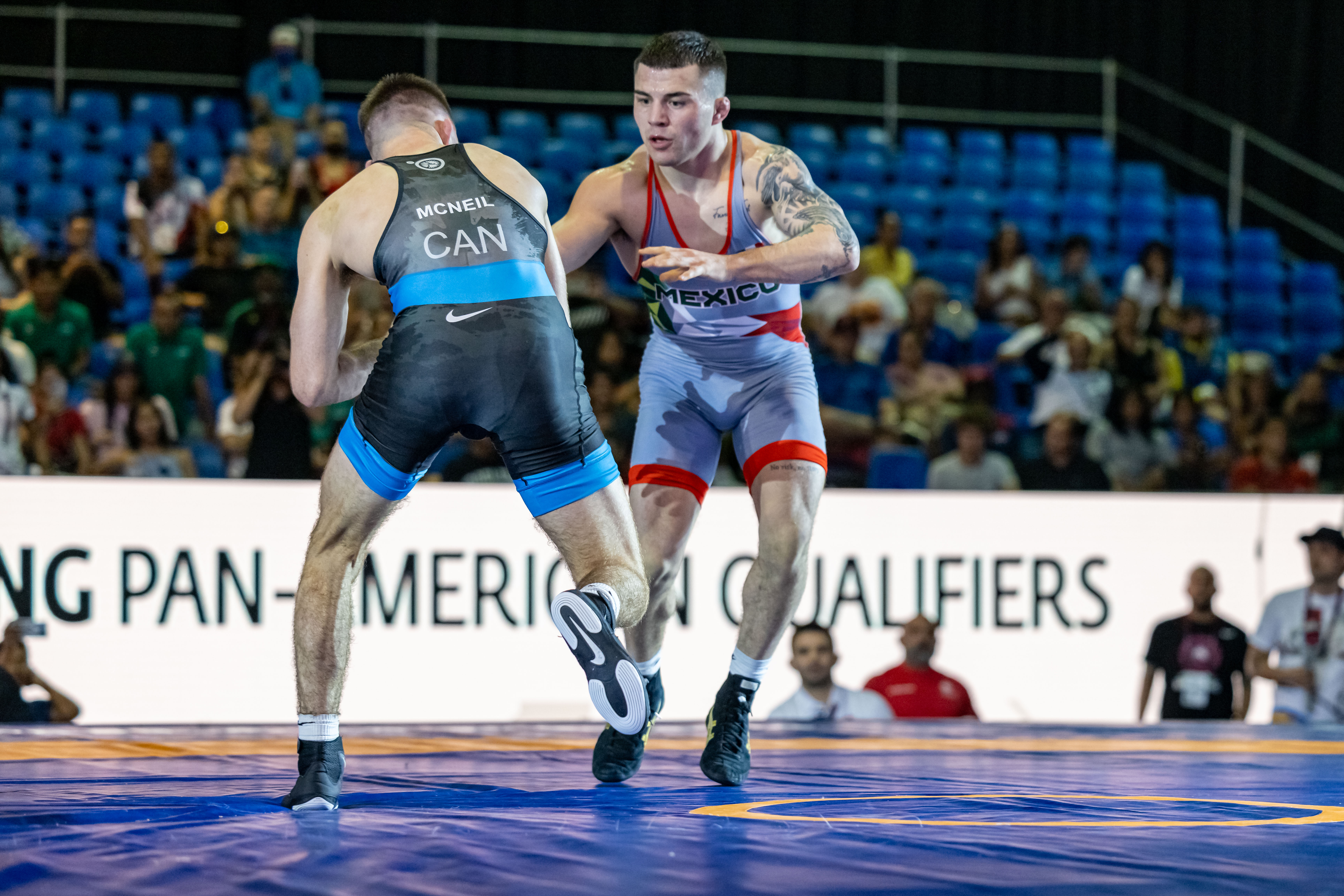 olympic wrestling live score