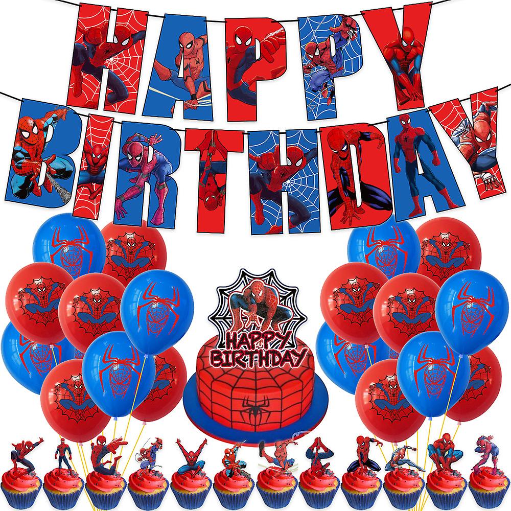 spiderman party supplies