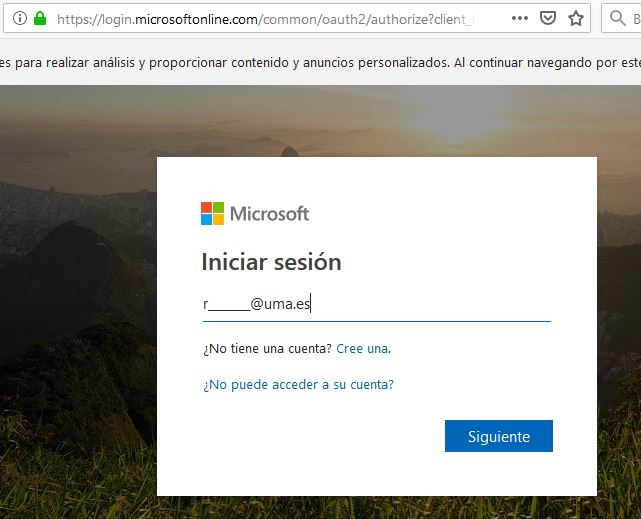 office365 com iniciar sesion