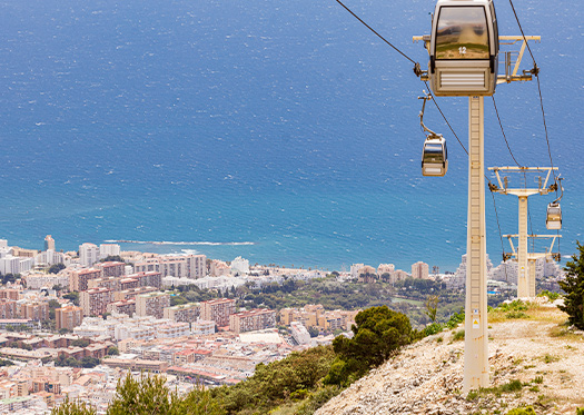 benalmádena cable car photos