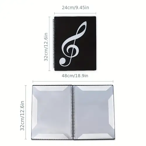 black rectangle on music sheet