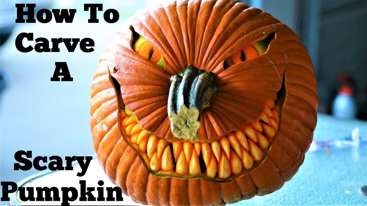 scary pumpkin carving designs