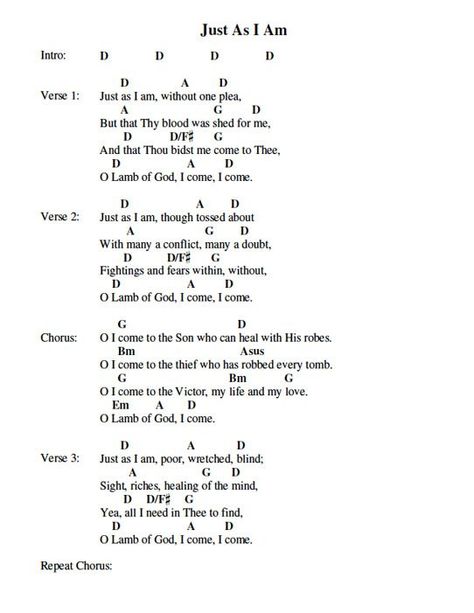 praise songs chords