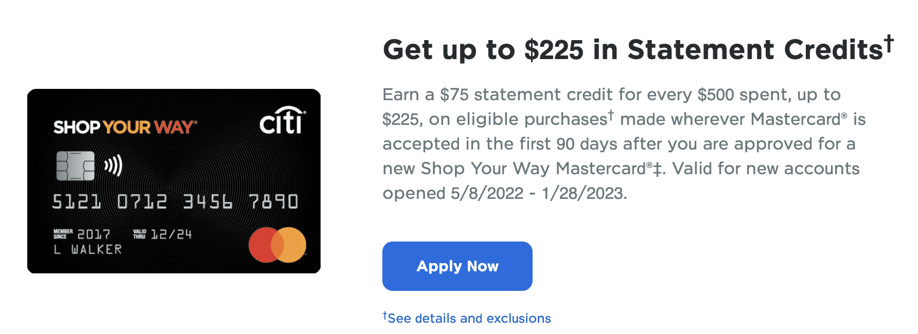 sears shop your way mastercard login