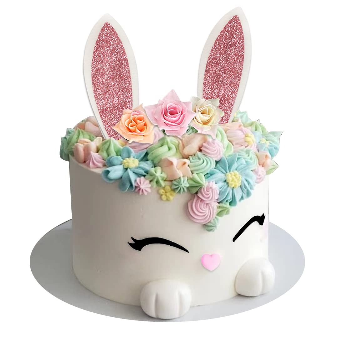 bunny cake topper