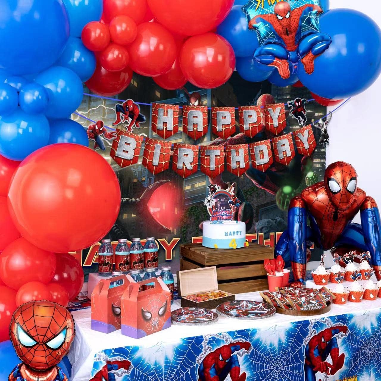 cumpleaños spiderman