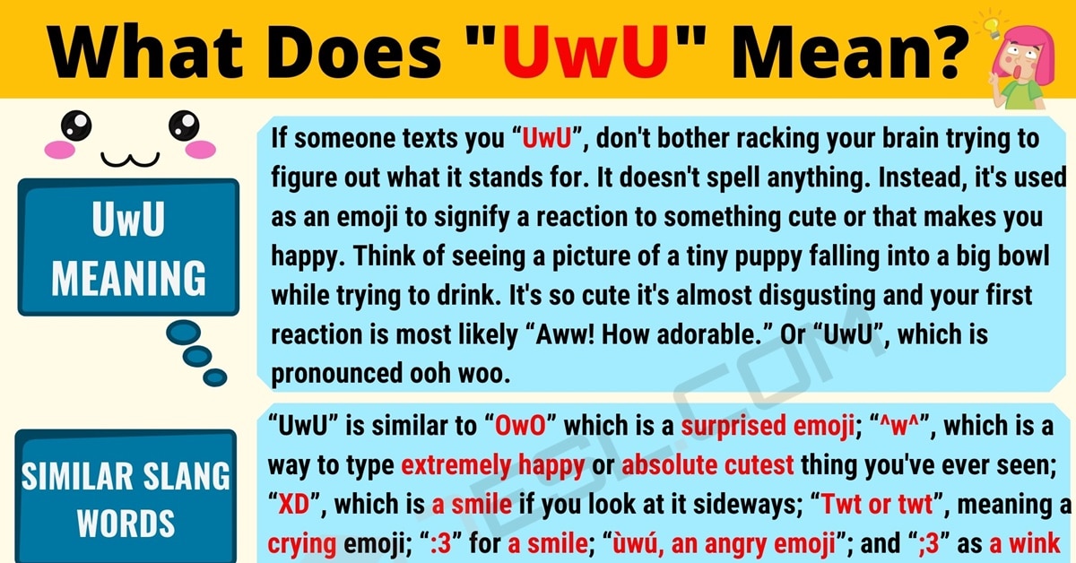 u w u meaning