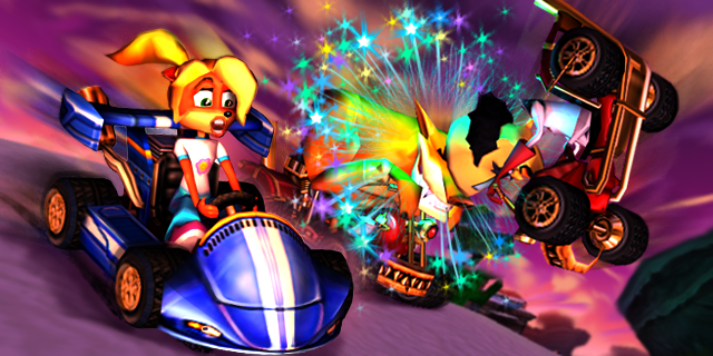 crash nitro kart crash