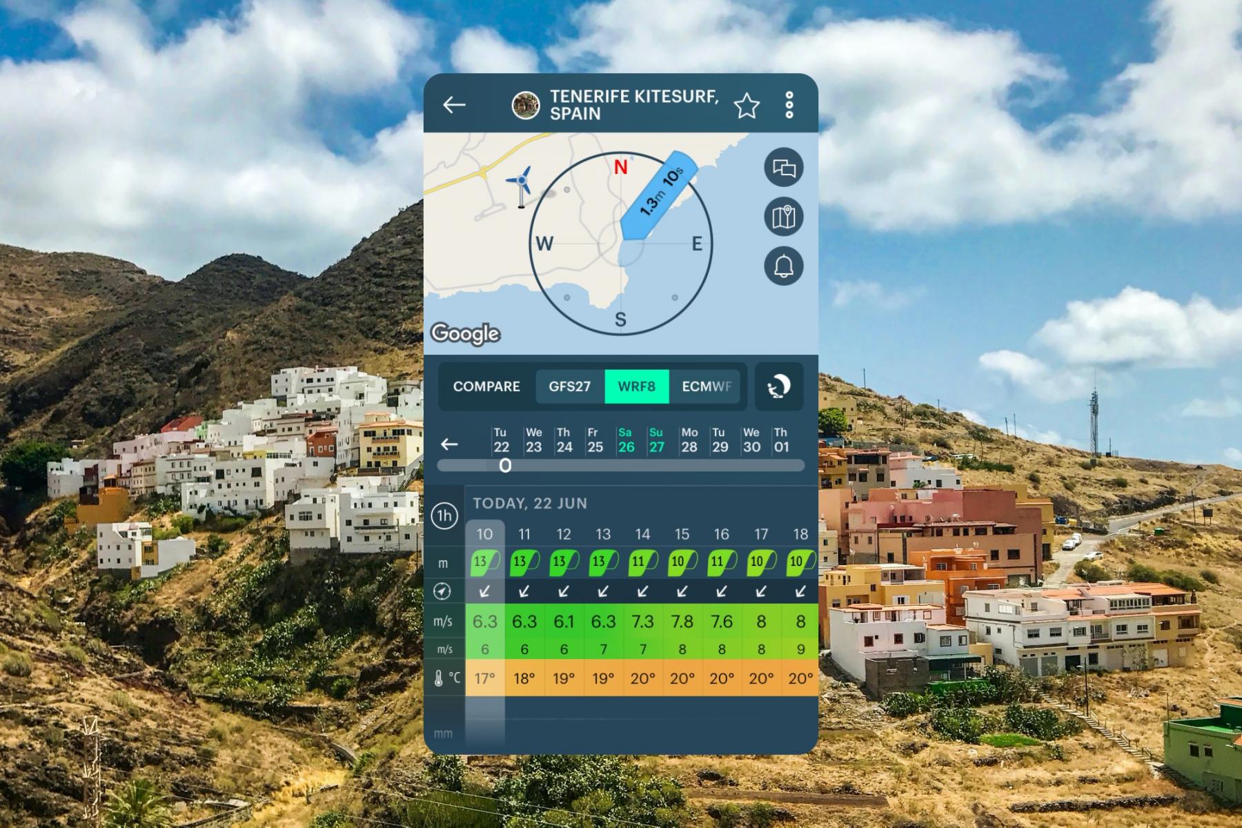 tenerife 10 day weather forecast