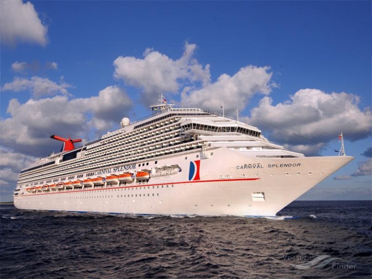 carnival splendor location