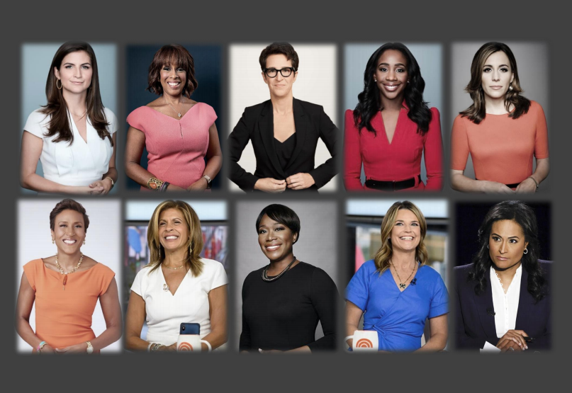 news anchors female