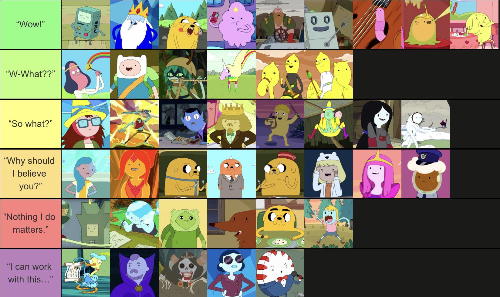 finn and jake characters