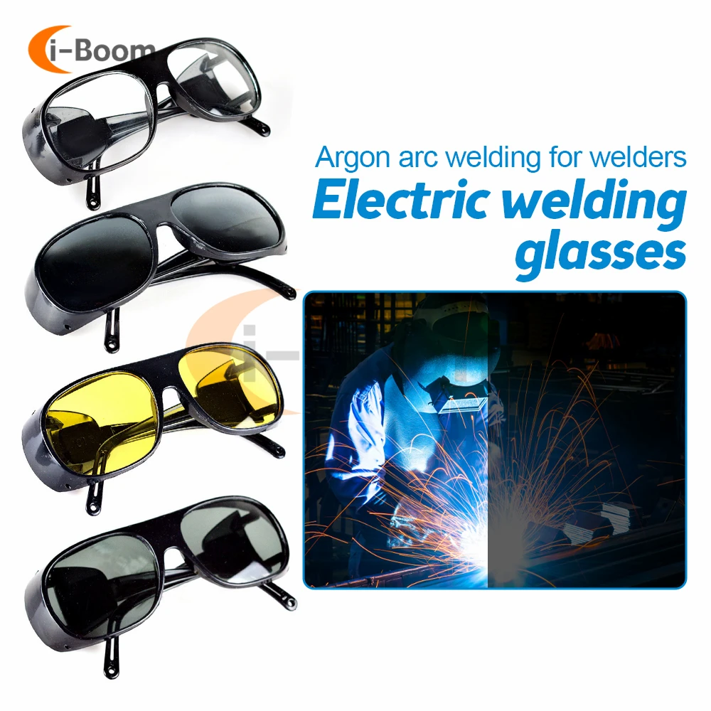 welders wear special goggles