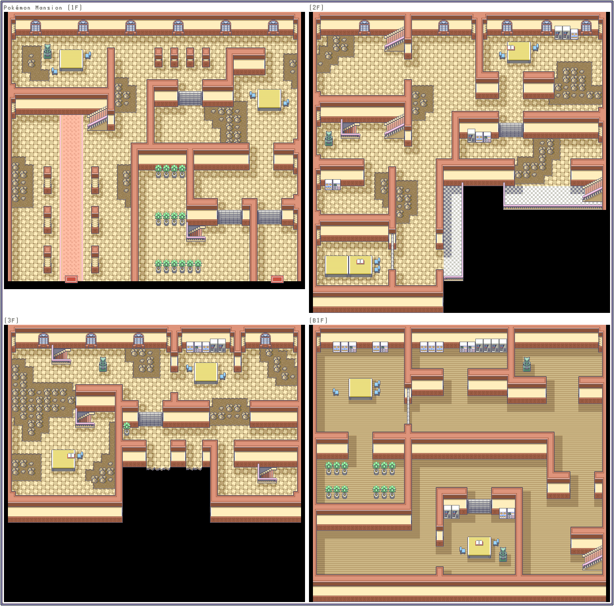 pokemon mansion fire red