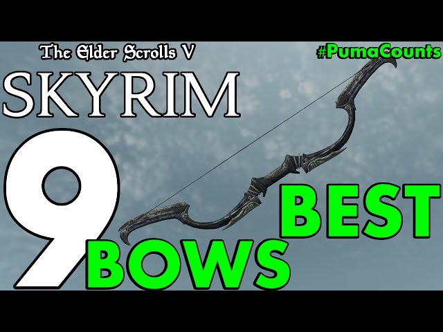 best bow in the game skyrim