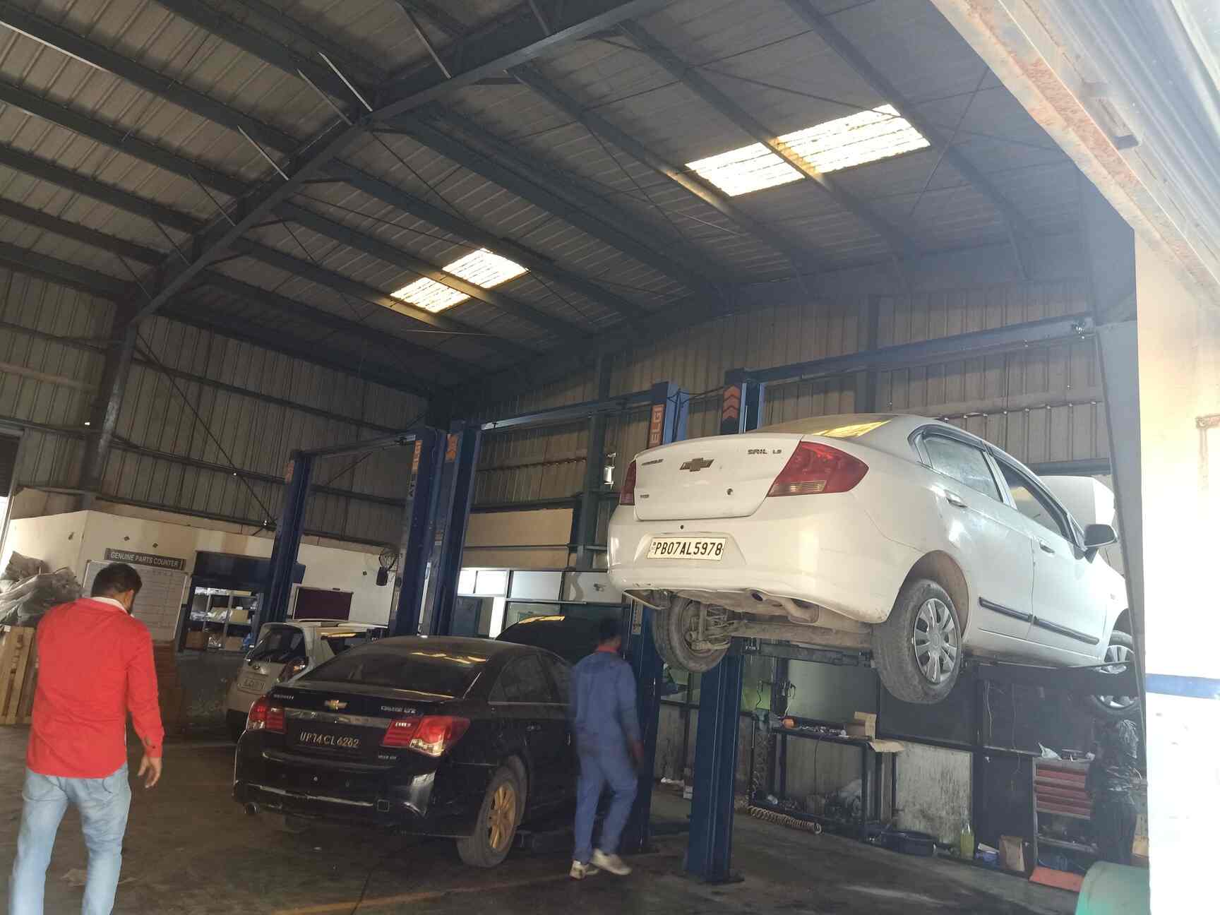 chevrolet service centre in delhi