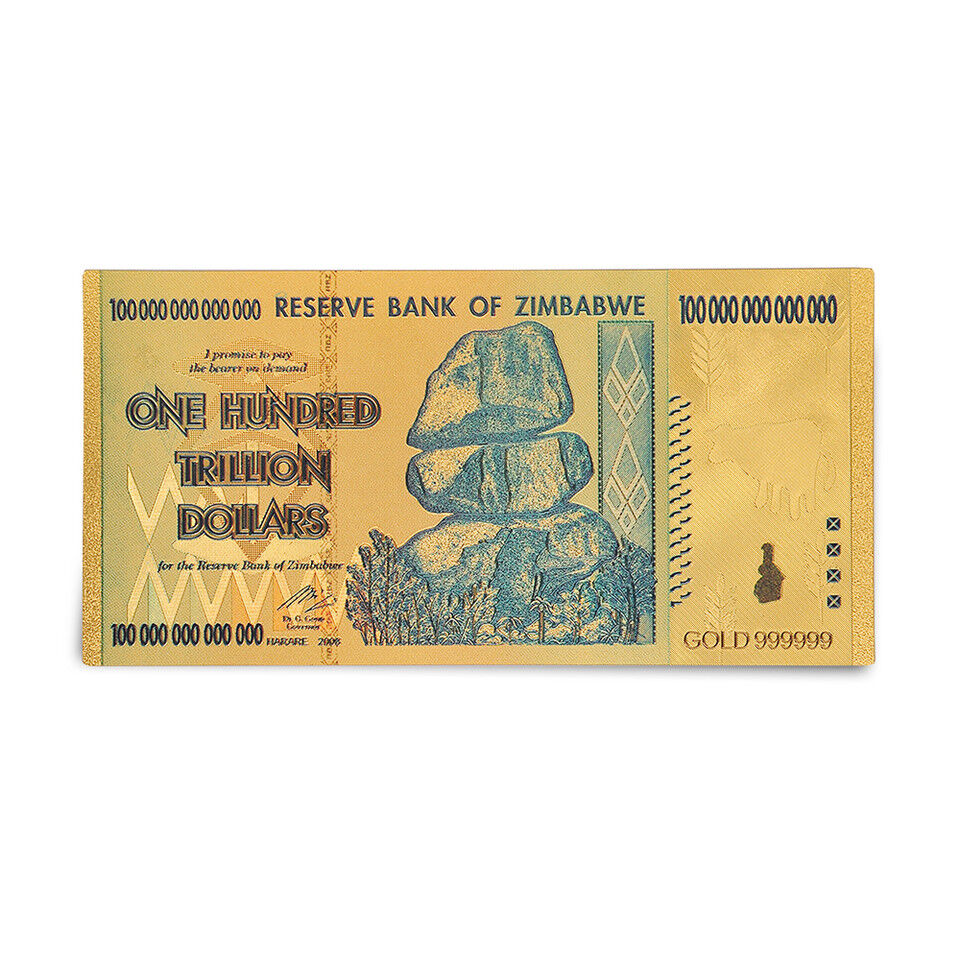 zimbabwe gold notes