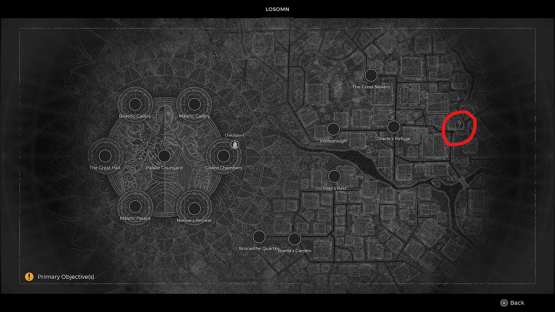 remnant 2 losomn map