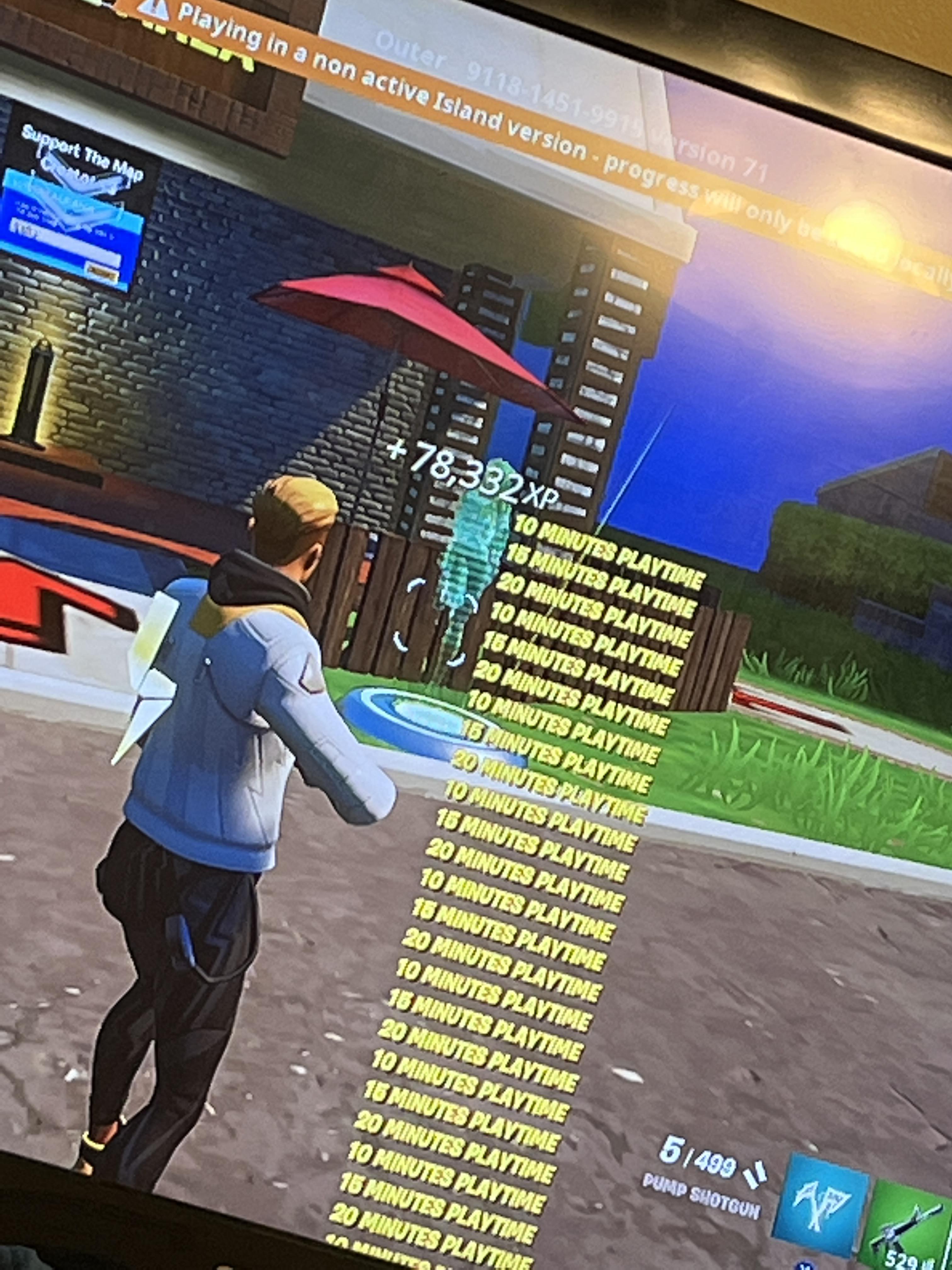 fortnite xp glitch