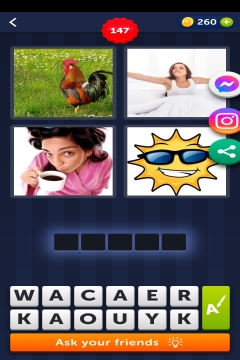 4 pics 1 word level 147 answer 9 letters