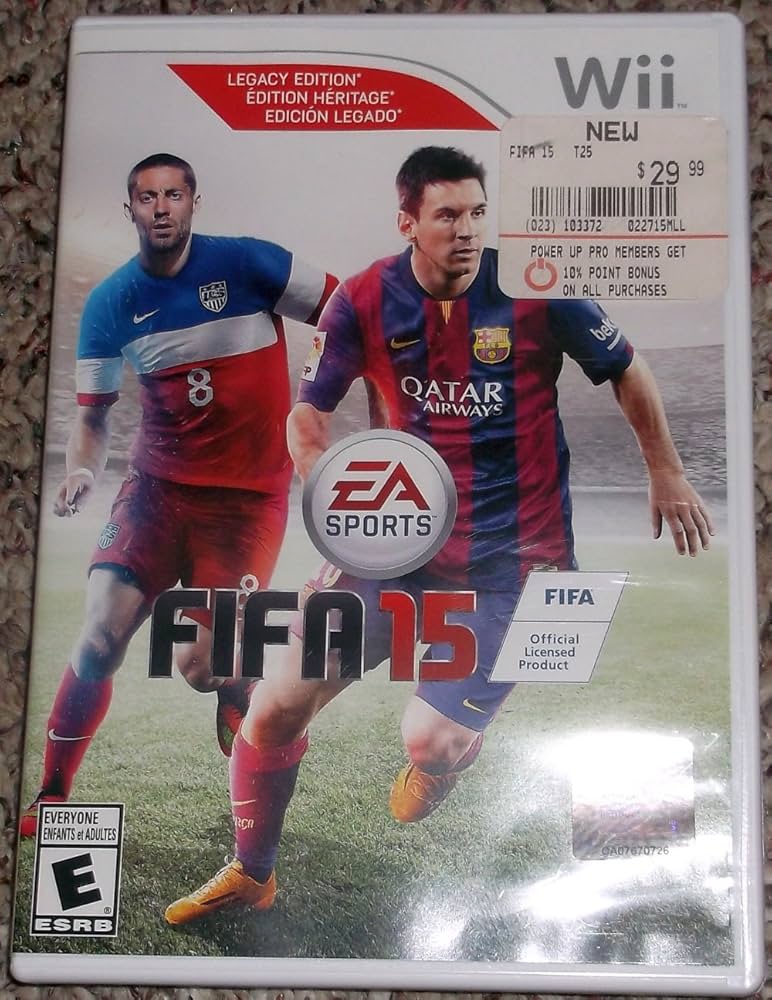 nintendo wii fifa 15