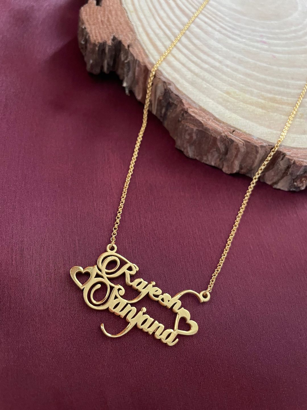 name pendant design