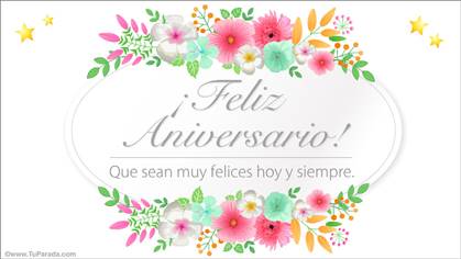 tarjetas de aniversario para enviar por whatsapp