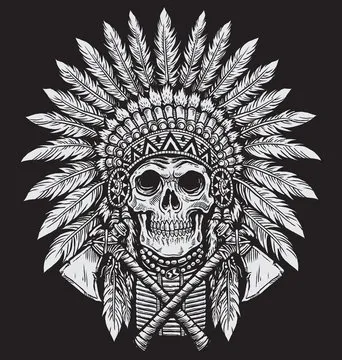 indian skull tattoo meaning