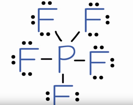 pf5 lewis structure