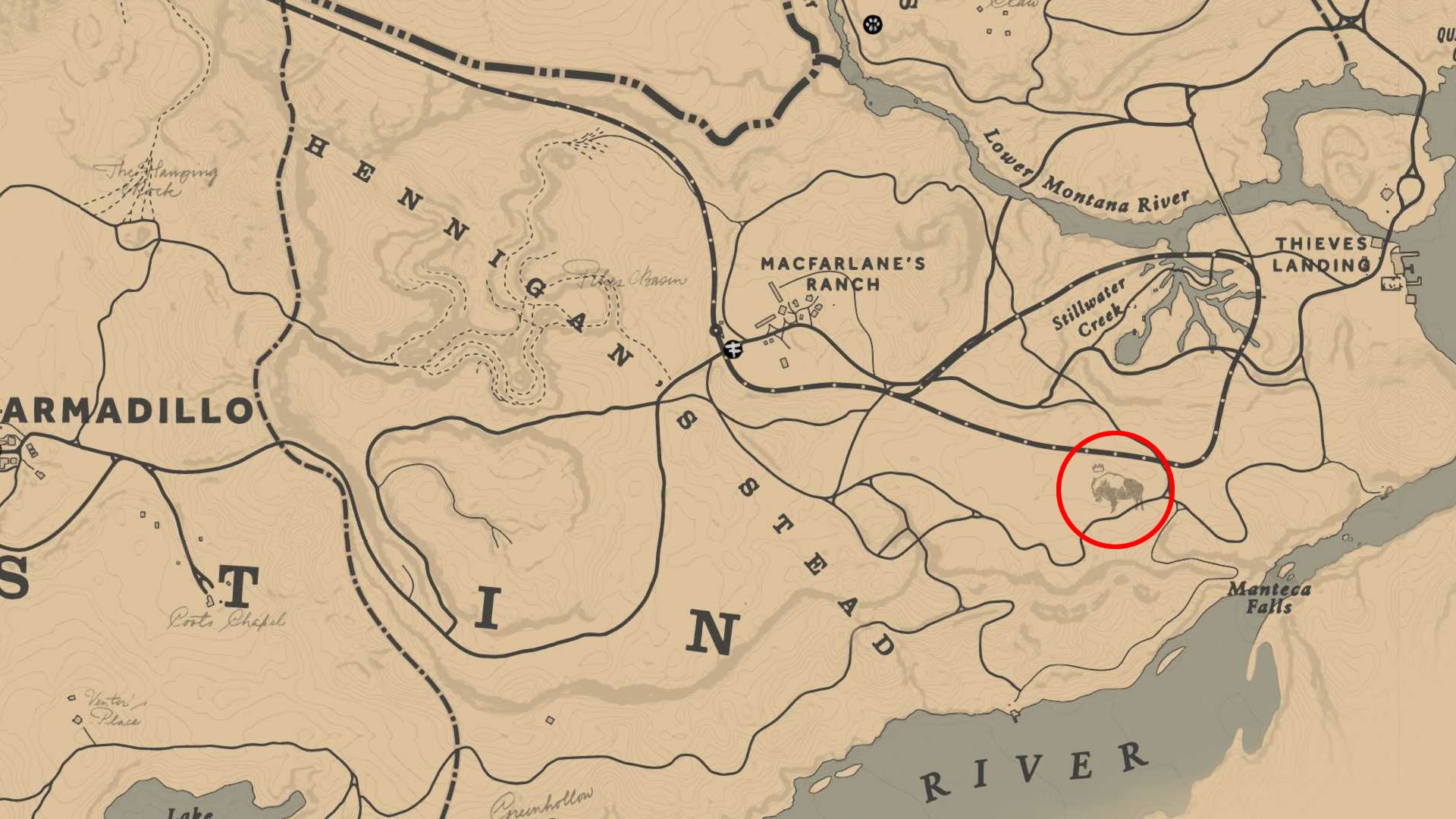 rdr2 legendary pronghorn location