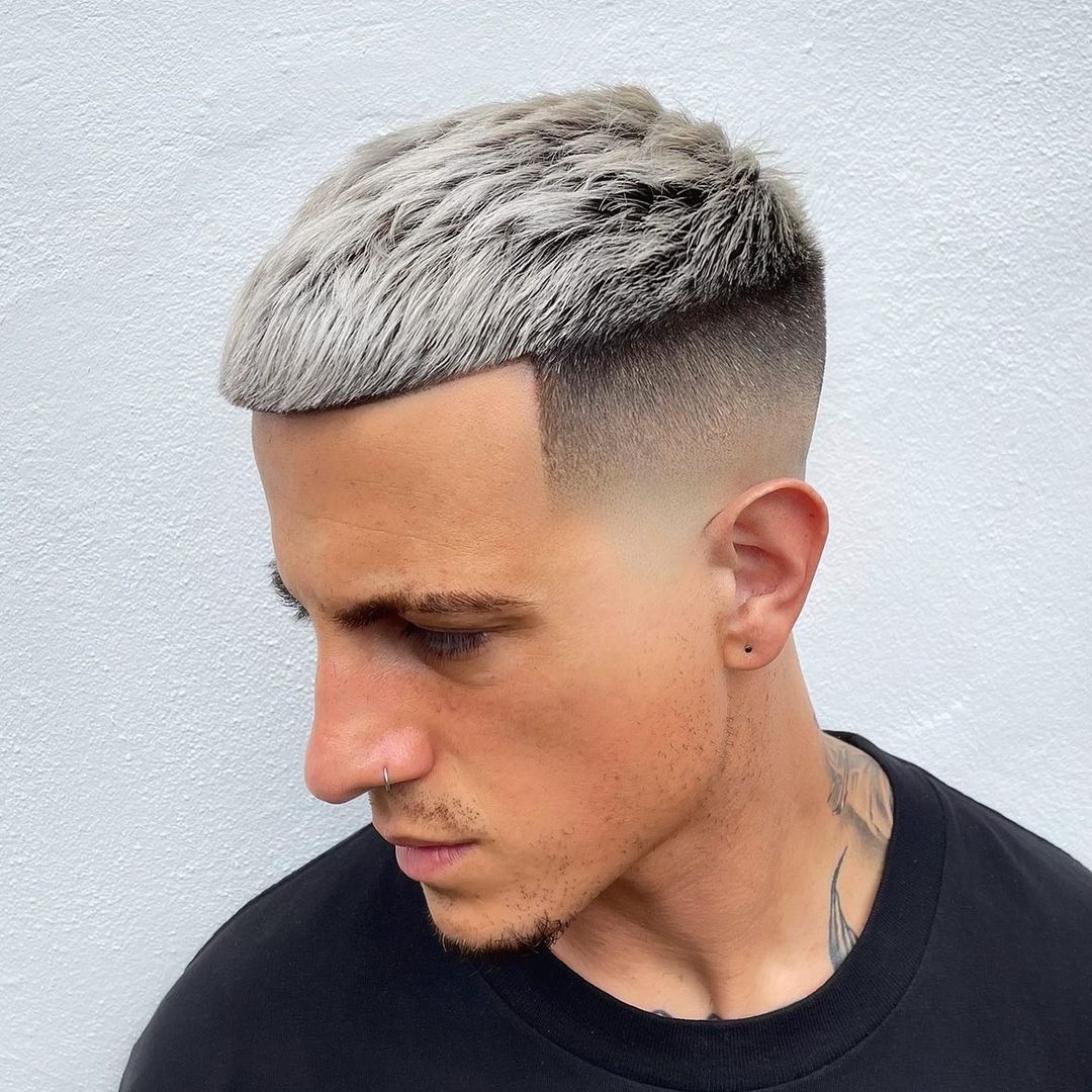 mid fade french crop