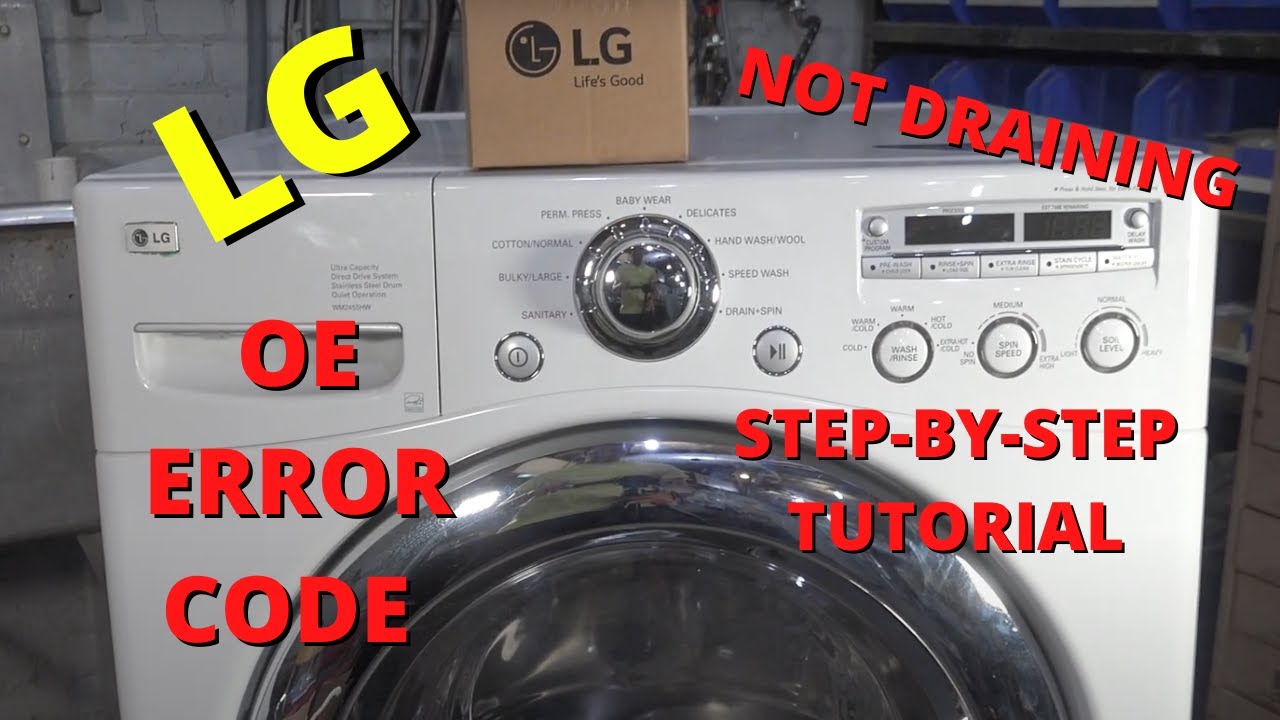 oe on lg washer