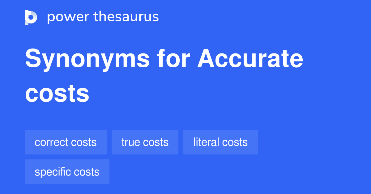 accurate thesaurus