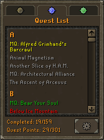 quest requirements osrs