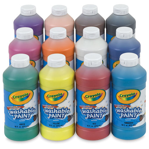 crayola washable paint 16 oz