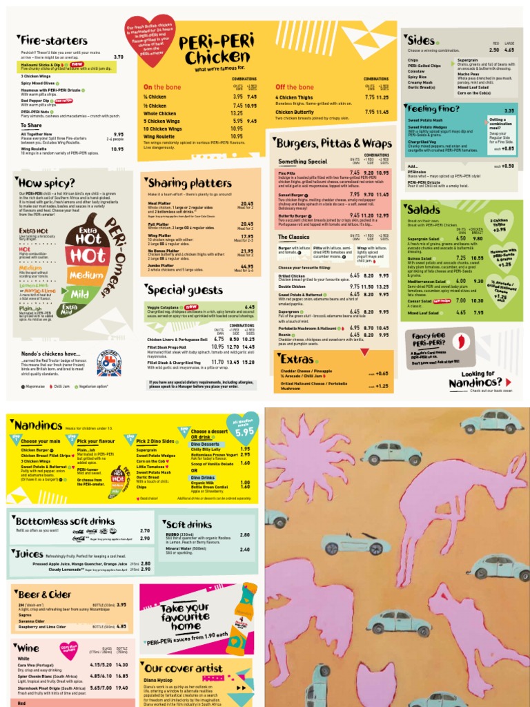 nandos nutrition pdf 2023