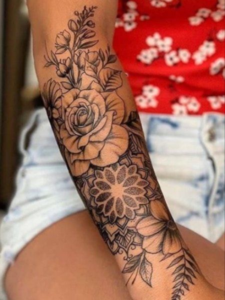 arm tattoos for women